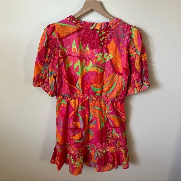 FARM Rio Fruit Brush Mini Dress - Picture 4 of 11